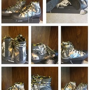 Womens Converse  BATMAN tennis shoes 8